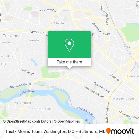 Mapa de Thiel - Morris Team