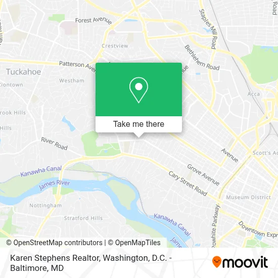 Karen Stephens Realtor map