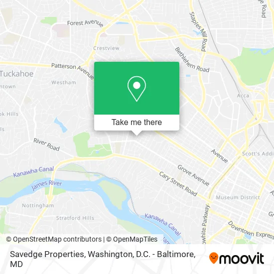 Savedge Properties map