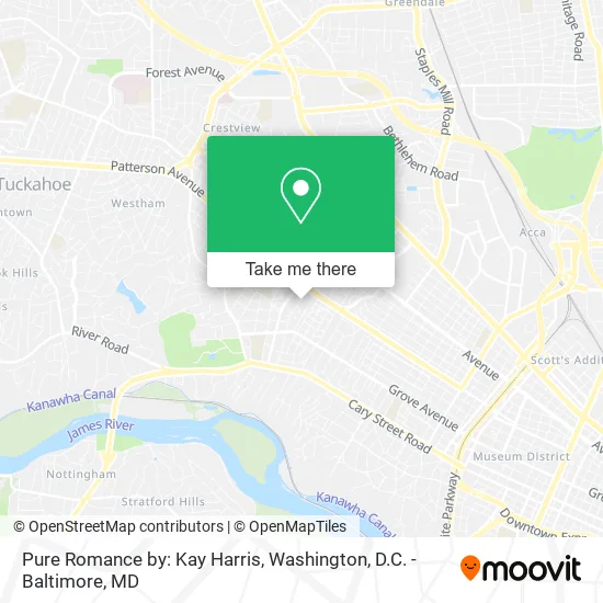 Pure Romance by: Kay Harris map