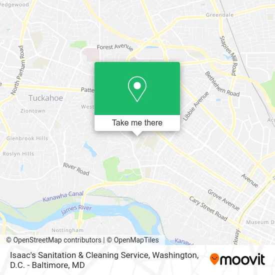 Isaac's Sanitation & Cleaning Service map