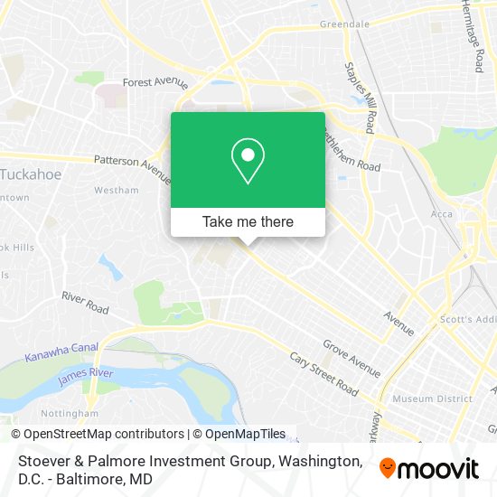 Mapa de Stoever & Palmore Investment Group