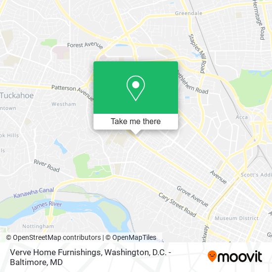 Verve Home Furnishings map