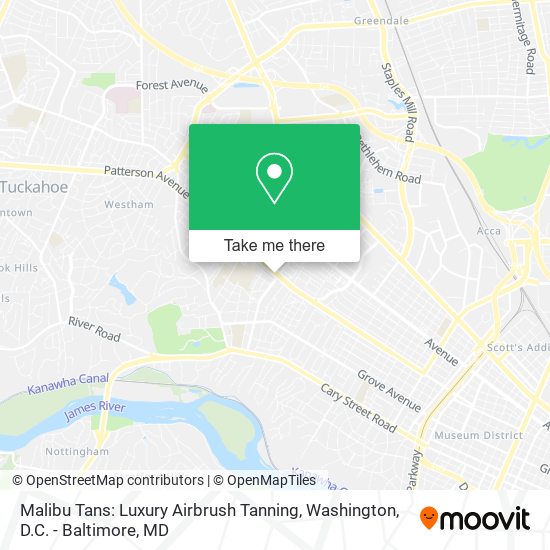 Mapa de Malibu Tans: Luxury Airbrush Tanning