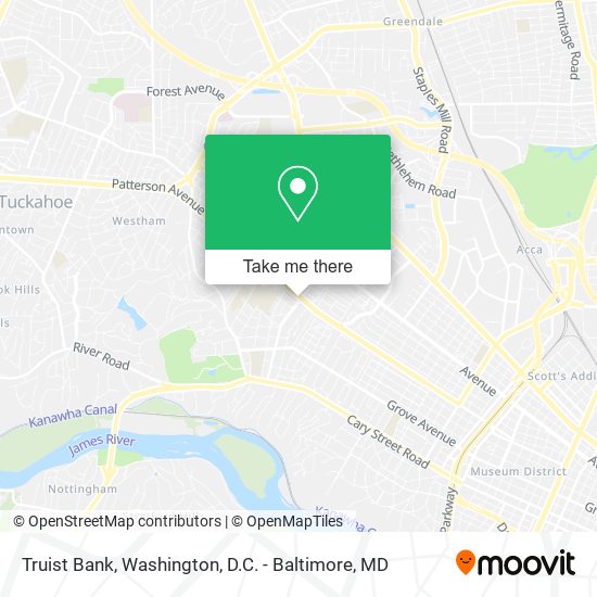 Truist Bank map