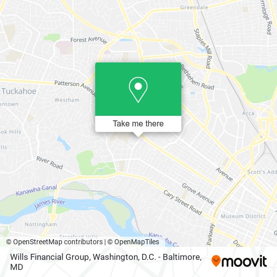 Wills Financial Group map