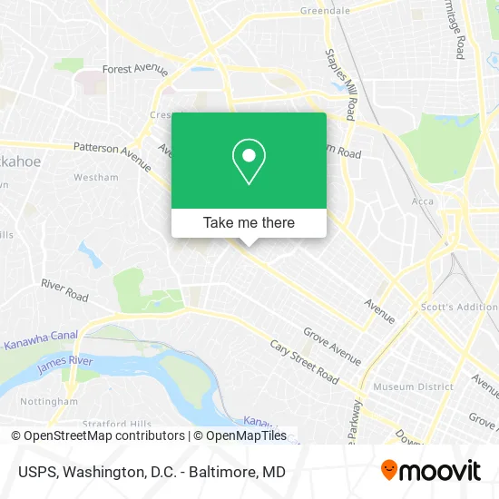 USPS map