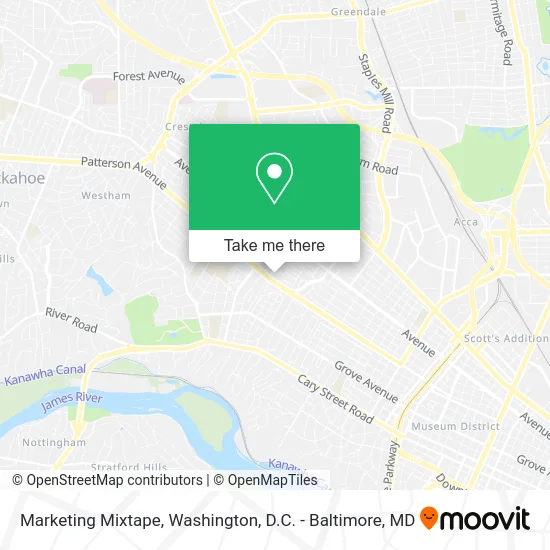 Marketing Mixtape map