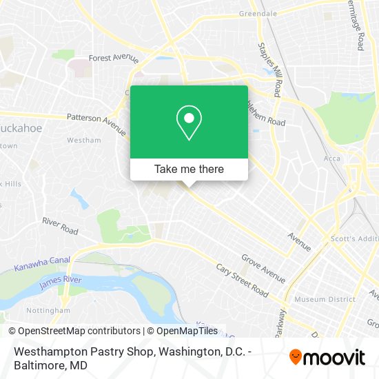 Westhampton Pastry Shop map