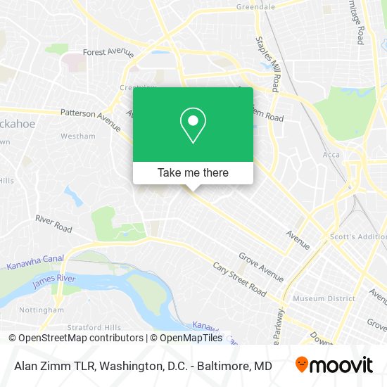 Alan Zimm TLR map