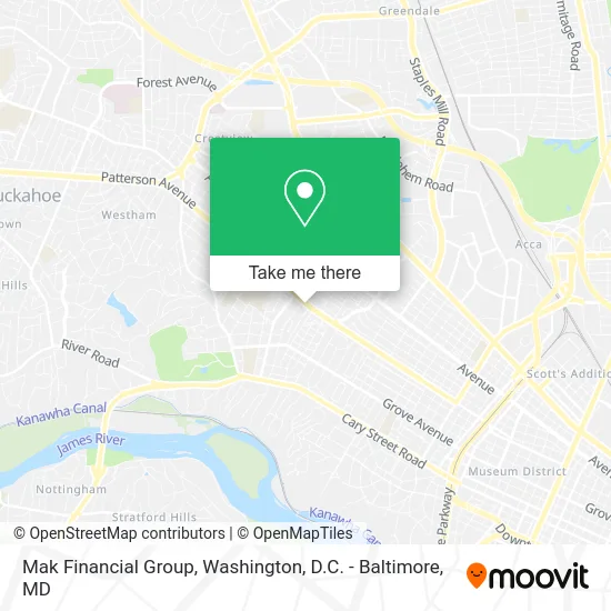 Mak Financial Group map
