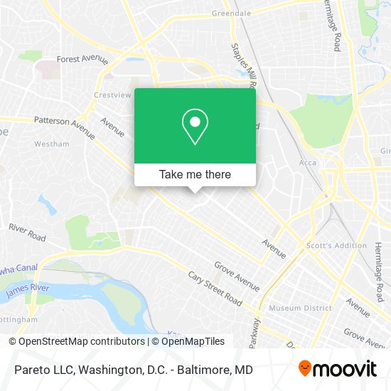 Pareto LLC map
