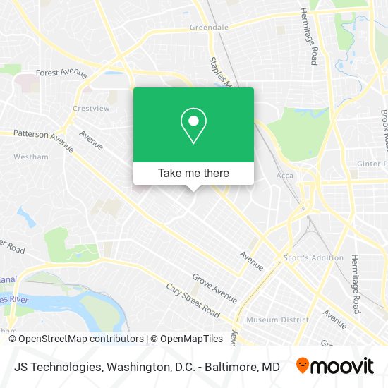JS Technologies map
