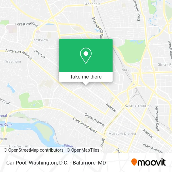 Car Pool map