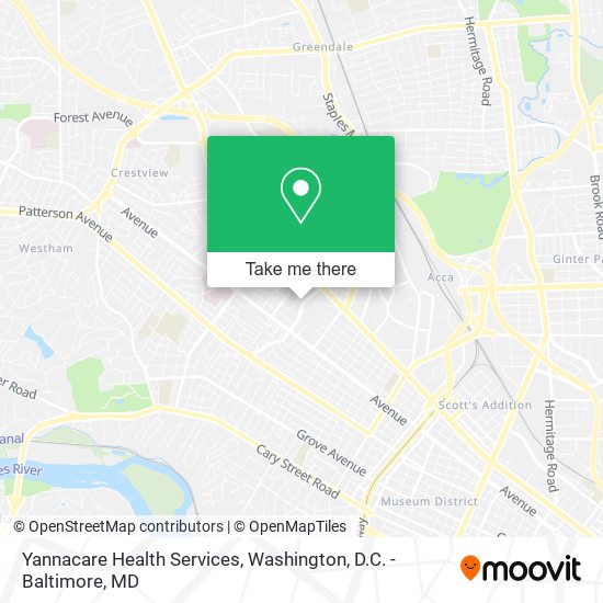 Yannacare Health Services map