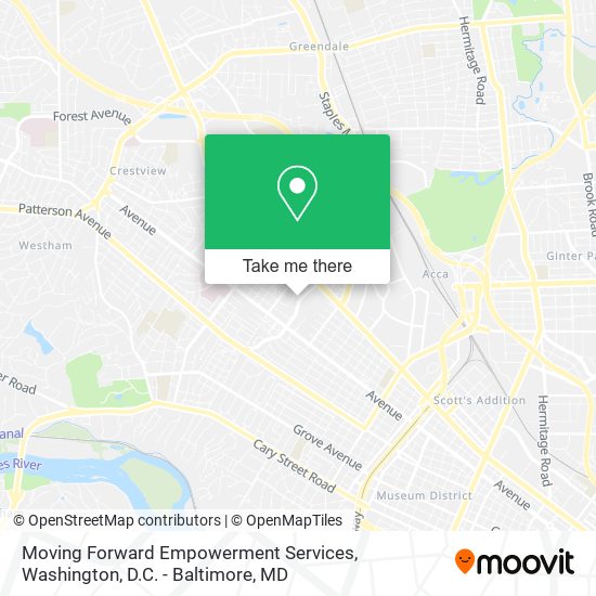 Mapa de Moving Forward Empowerment Services