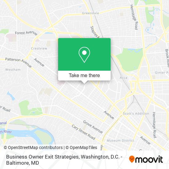 Business Owner Exit Strategies map