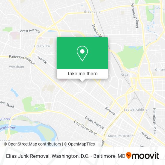 Mapa de Elias Junk Removal