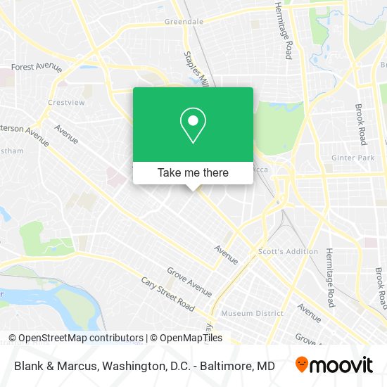 Blank & Marcus map