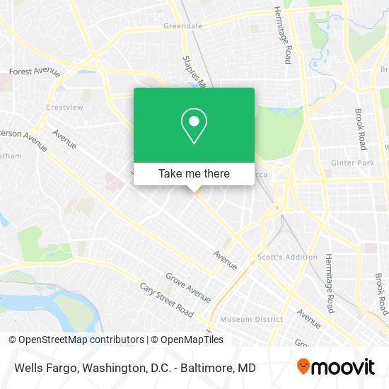 Wells Fargo map