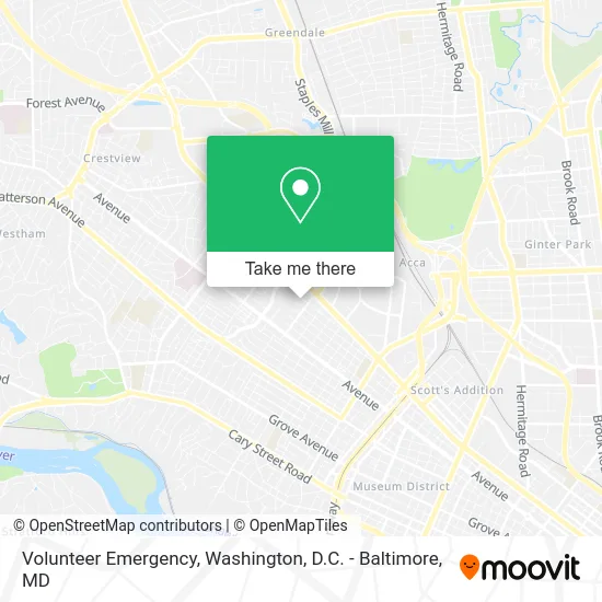 Volunteer Emergency map