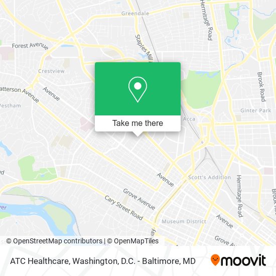 Mapa de ATC Healthcare