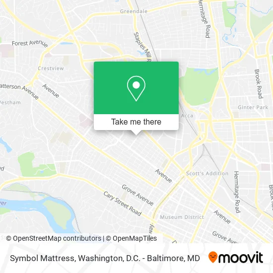 Symbol Mattress map