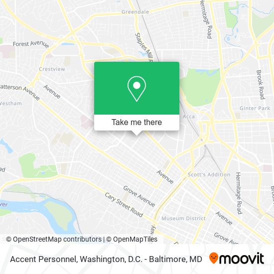 Accent Personnel map