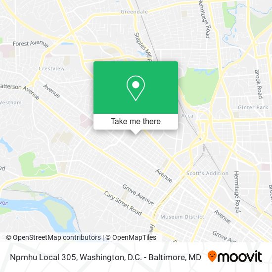 Npmhu Local 305 map