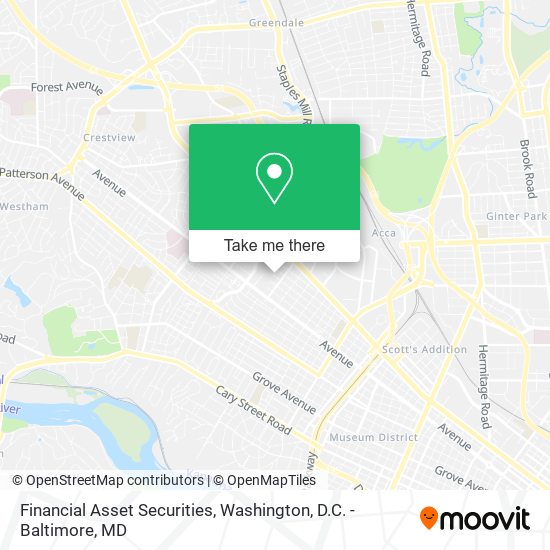 Mapa de Financial Asset Securities