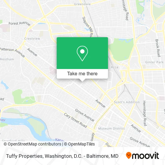 Tuffy Properties map