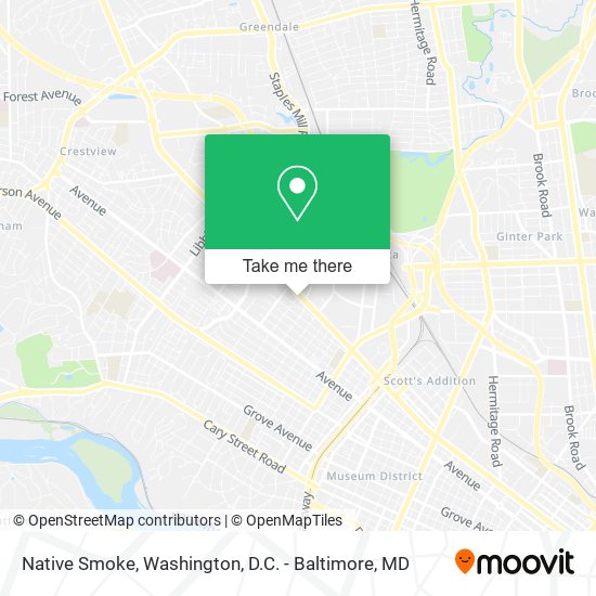 Native Smoke map