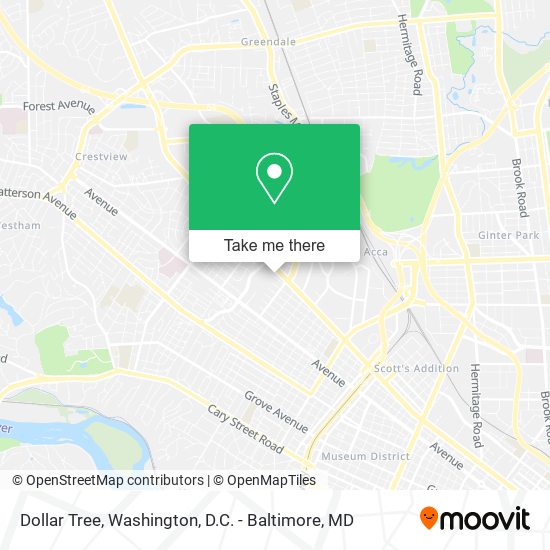 Dollar Tree map
