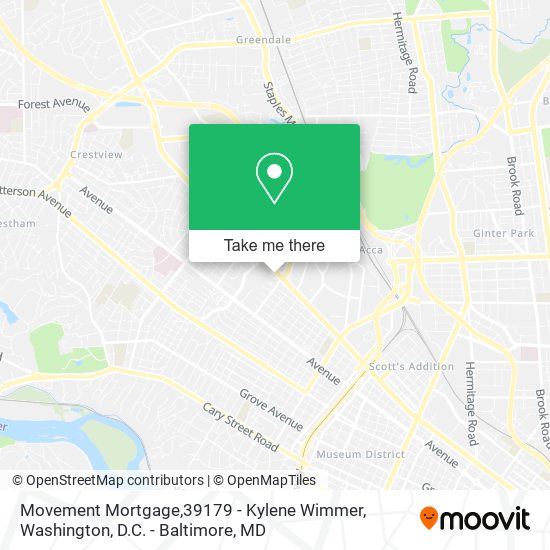 Mapa de Movement Mortgage,39179 - Kylene Wimmer