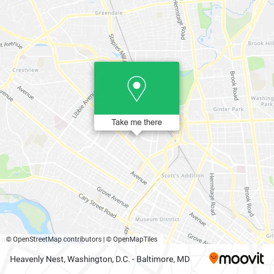 Heavenly Nest map