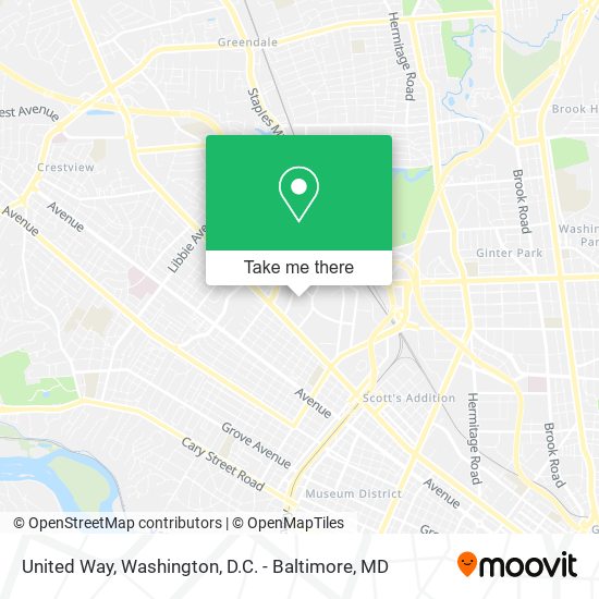United Way map