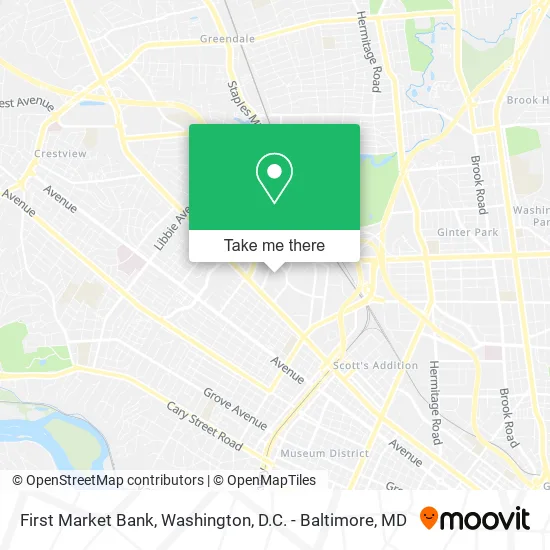 First Market Bank map