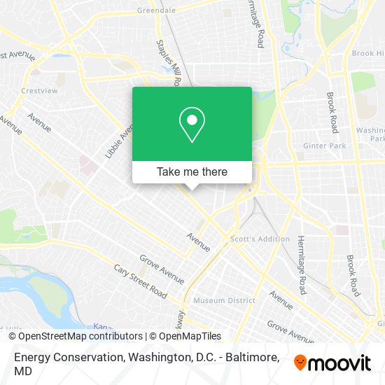 Mapa de Energy Conservation