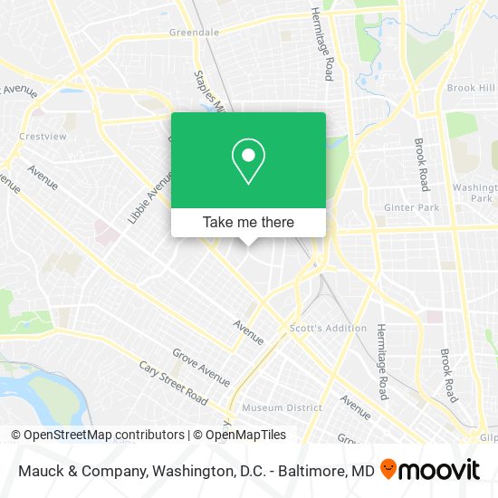 Mauck & Company map