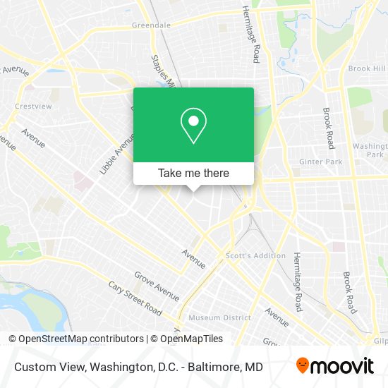 Custom View map