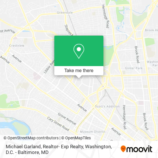 Michael Garland, Realtor- Exp Realty map
