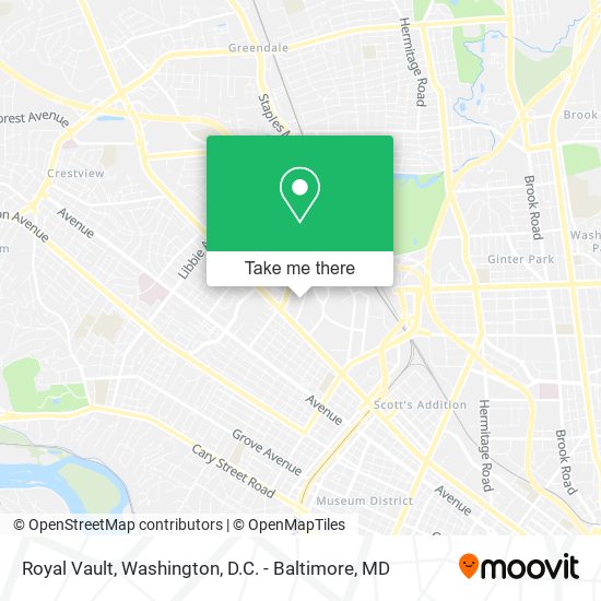 Royal Vault map