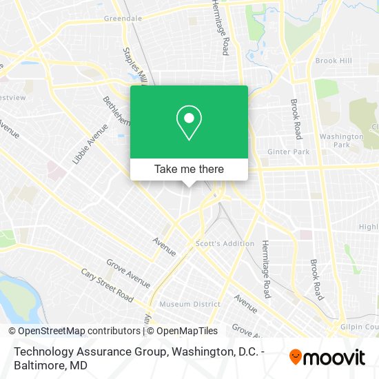 Technology Assurance Group map