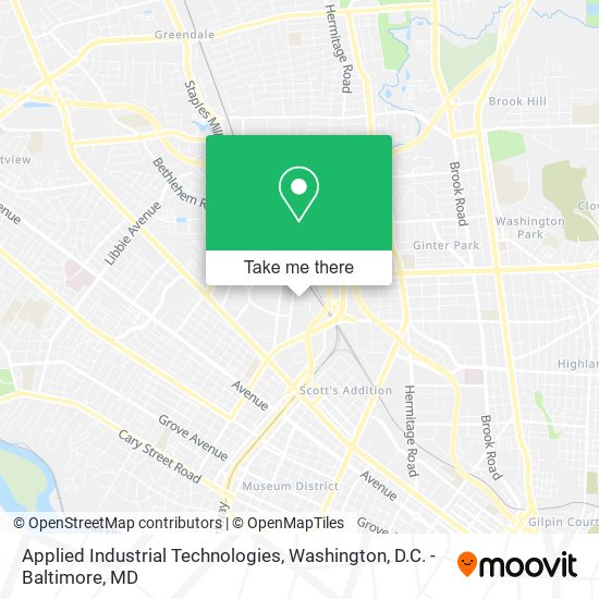 Applied Industrial Technologies map