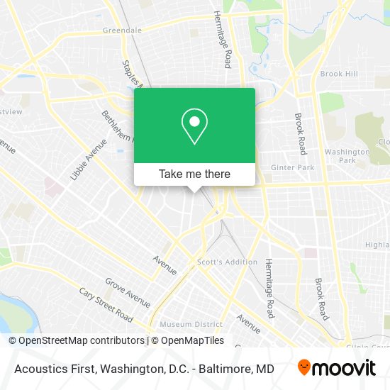 Mapa de Acoustics First