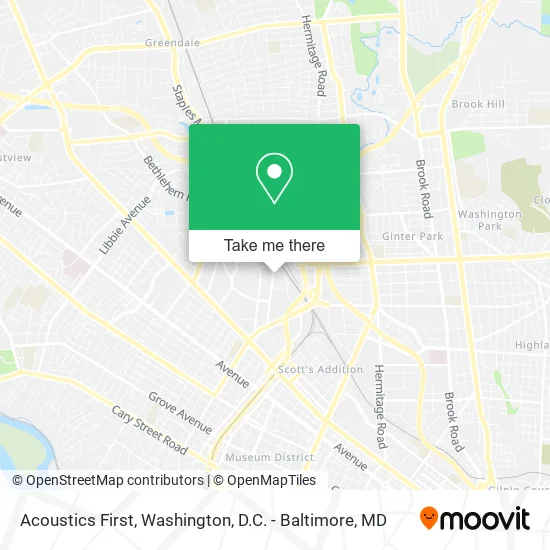 Acoustics First map