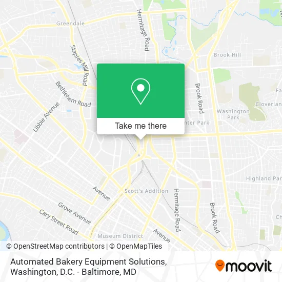 Automated Bakery Equipment Solutions map