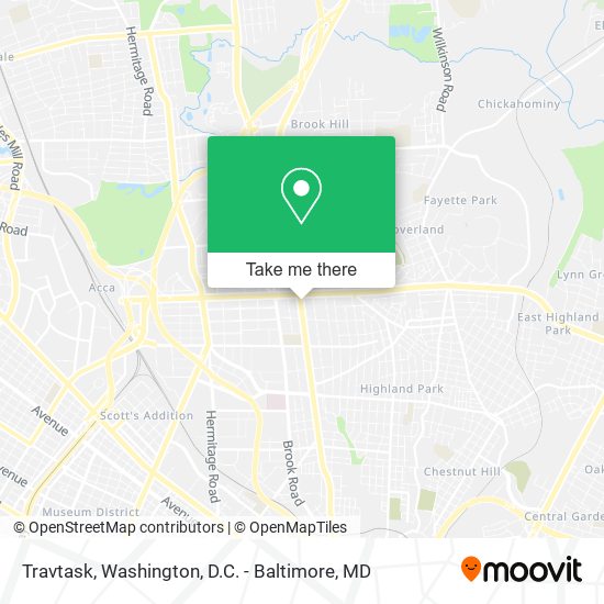 Mapa de Travtask