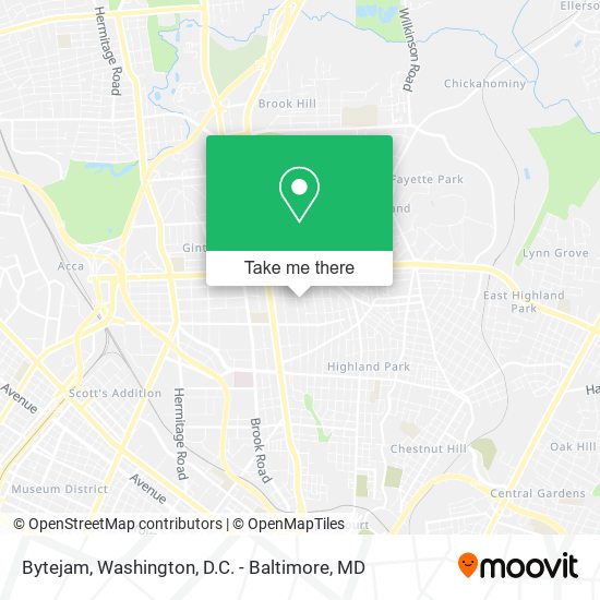 Bytejam map