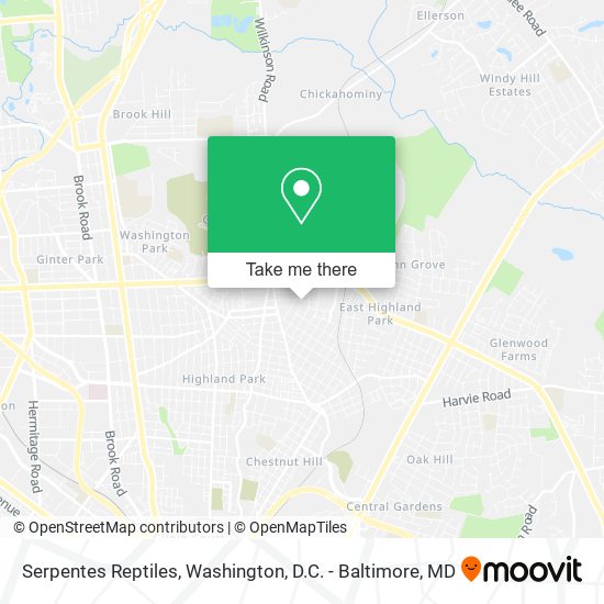 Serpentes Reptiles map